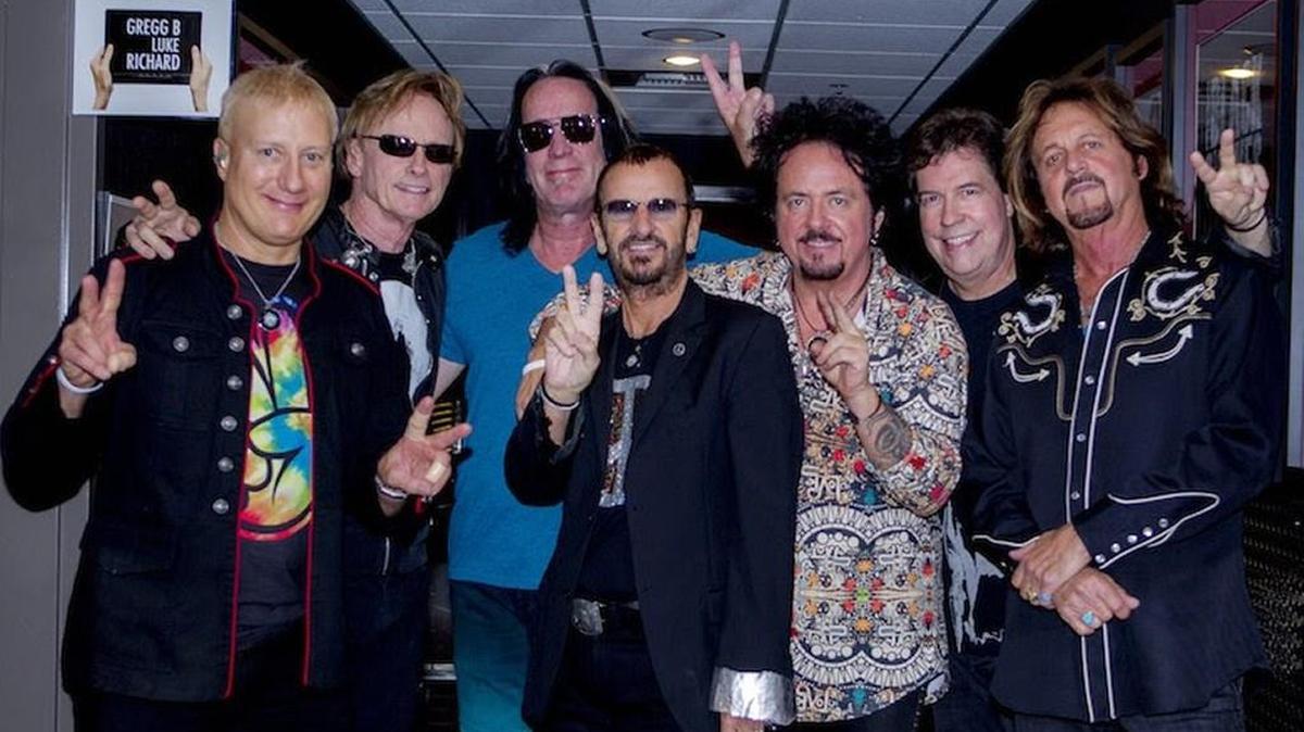 Former Beatle Ringo Starr, center, will appear in Wichita along with his All Starr Band in June.
