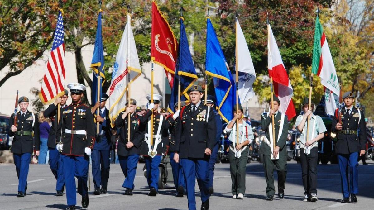 The 2013 Veterans Day Parade in Wichita