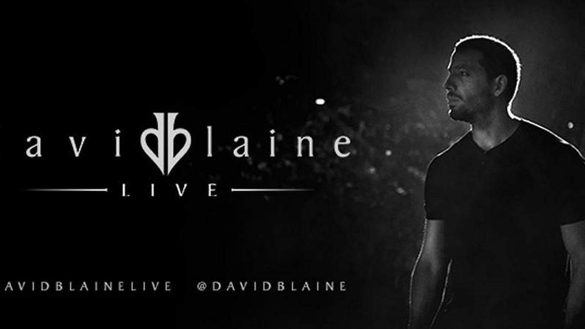 Illusionist and stunt artist David Blaine will bring his one-man show to Wichita on June 12.