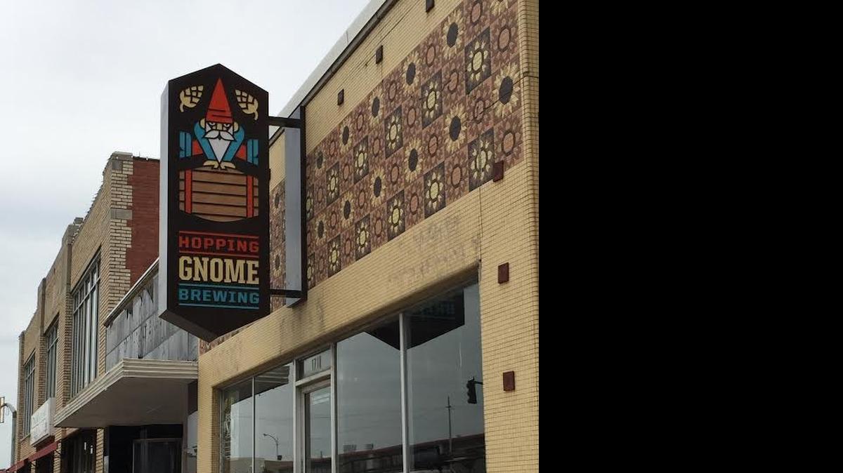 
The Hopping Gnome is open at 1710 E. Douglas.

