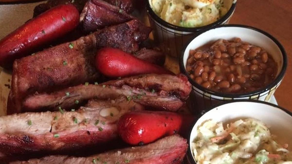 A bounty of barbecue is available in Wichita this summer. This platter comes from Smokin Diner.