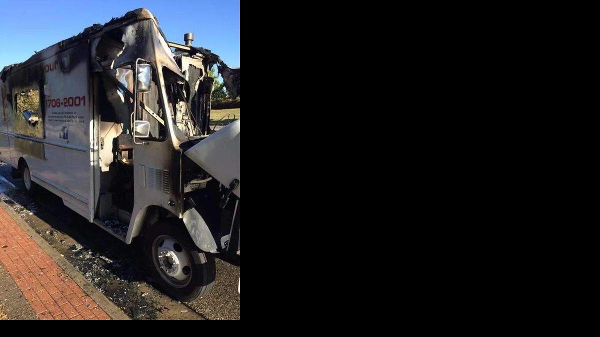 
Brad and Jennifer Vieux’s food truck, Park n Pork BBQ, was destroyed in a fire on Sunday morning.
