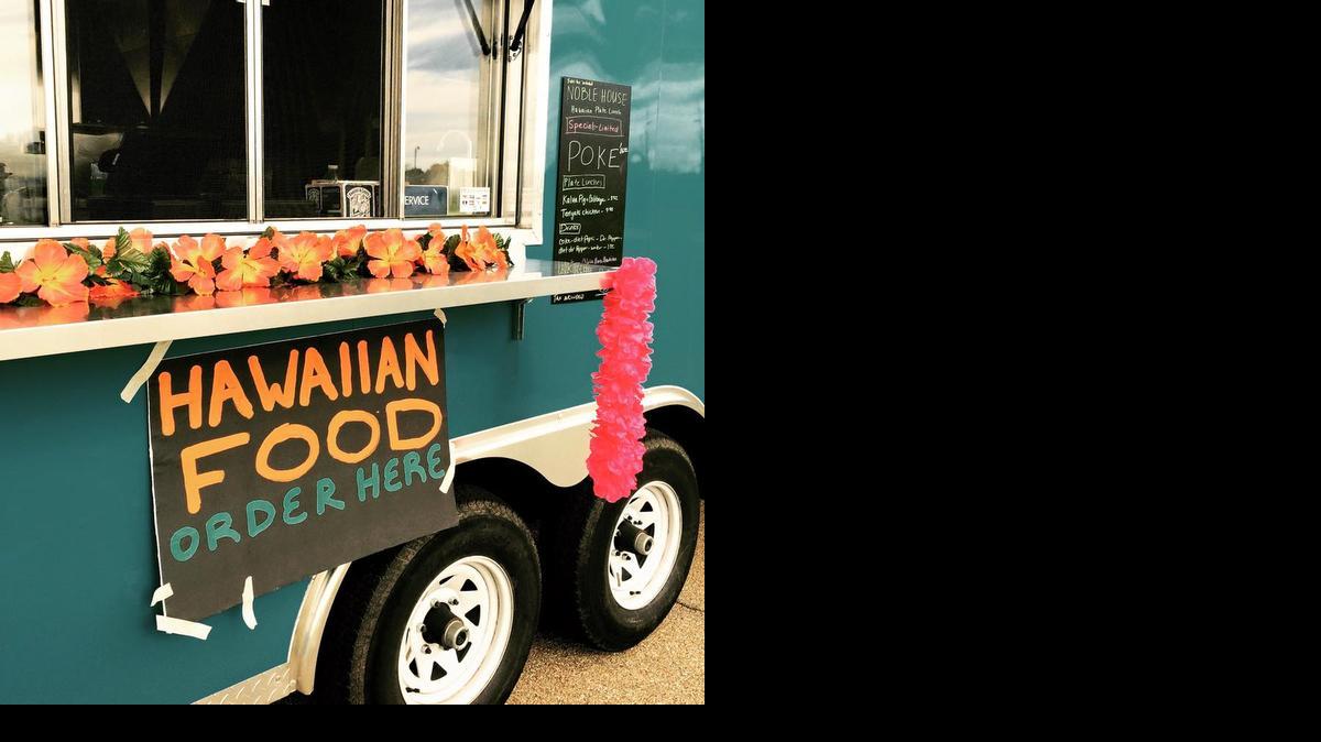 
Topeka’s Noble House Hawaiian Plate Lunch will serve at the first Food Trucks at the Fountain event of the year, scheduled for Sunday.
