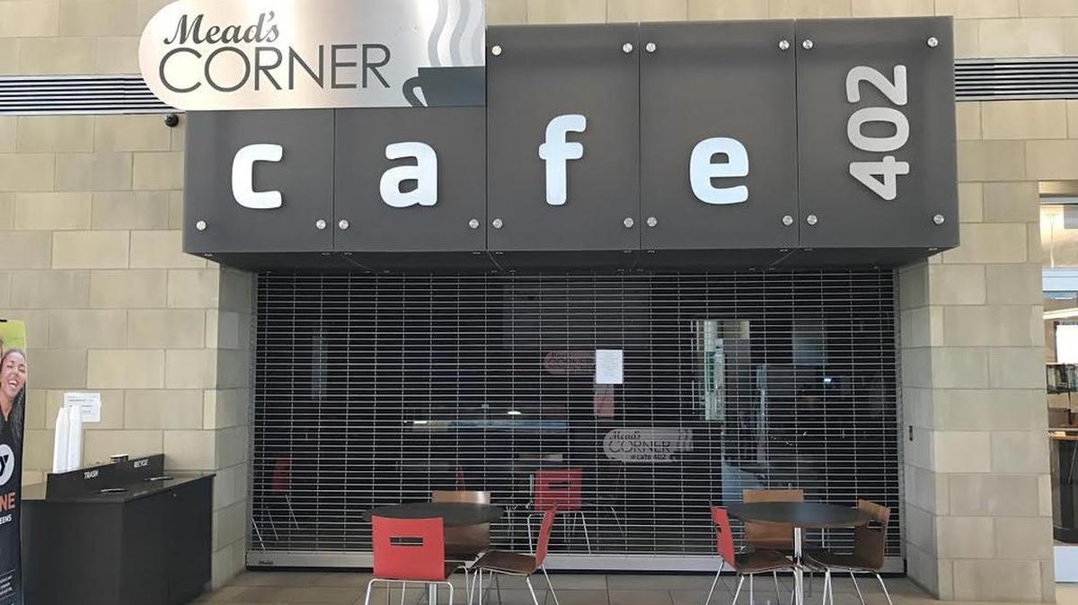 Mead’s Corner at Cafe 402 inside the Downtown YMCA has closed after seven months in business.