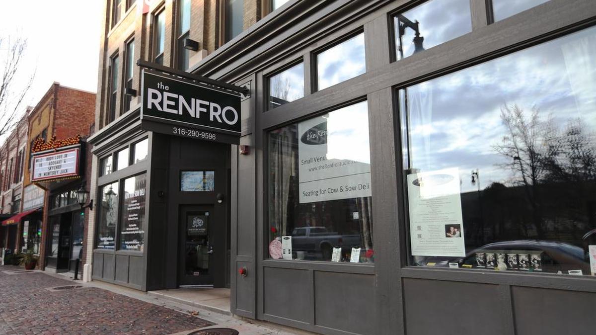 The Renfro Studio, which was used for seating for Cow and Sow Deli before it closed, is still functioning as a private event venue.