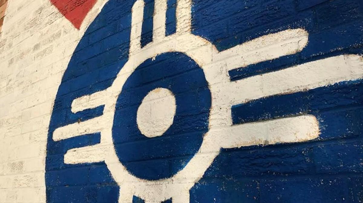 1. DooDah Diner, 206 E. Kellogg: The photo comes from the Wichita flag mural painted on the diner’s west-facing outside wall.