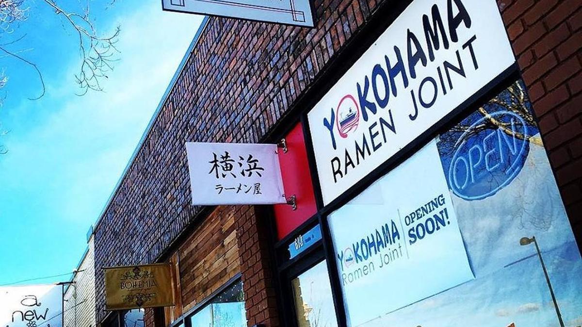 Yokohama Ramen Joint was too popular on its opening day.