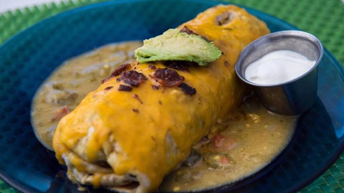 Readers say that Doo-Dah Diner’s chorizo and jalapeno bacon-stuffed breakfast burrito is among Wichita’s best.
