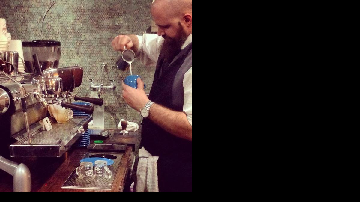 
Jon Jones and his wife, Ivy, opened Verita Coffee Company near Central and Tyler in March.
