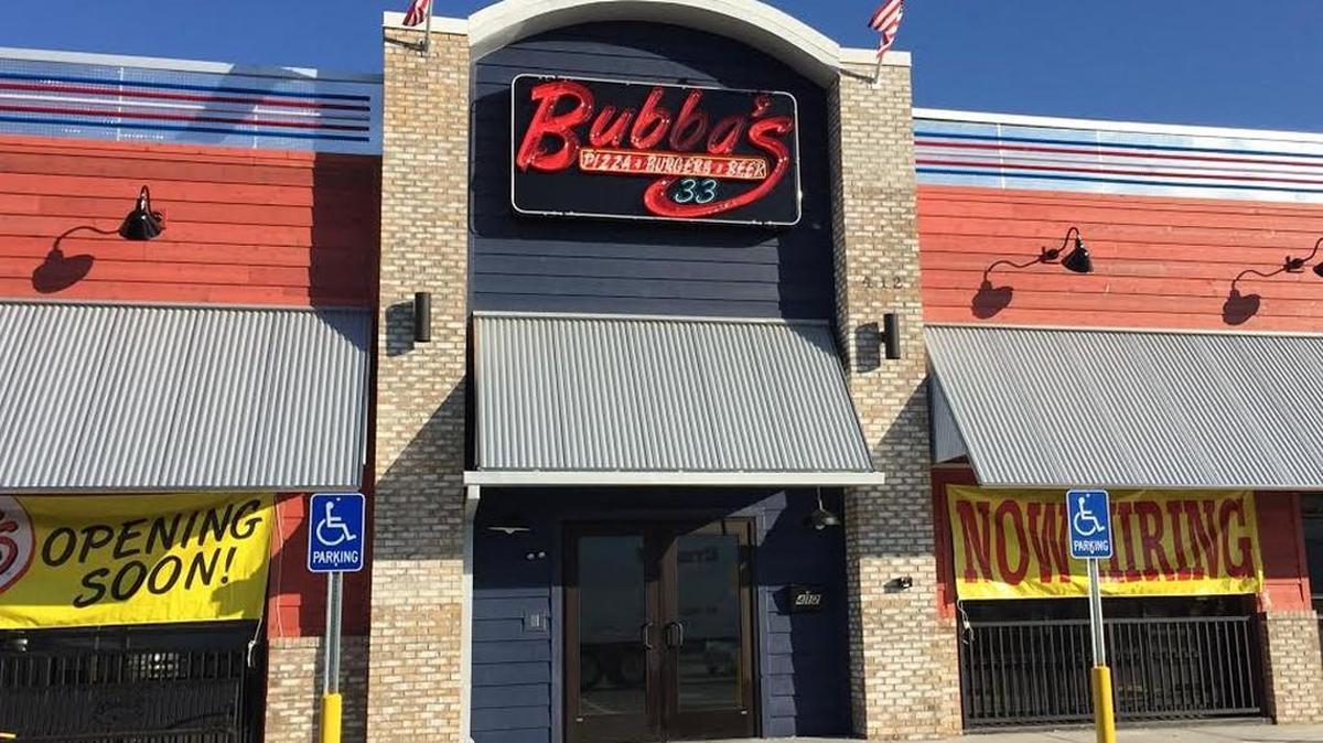 Bubba’s 33 will open near Towne East Square on Feb. 29.
