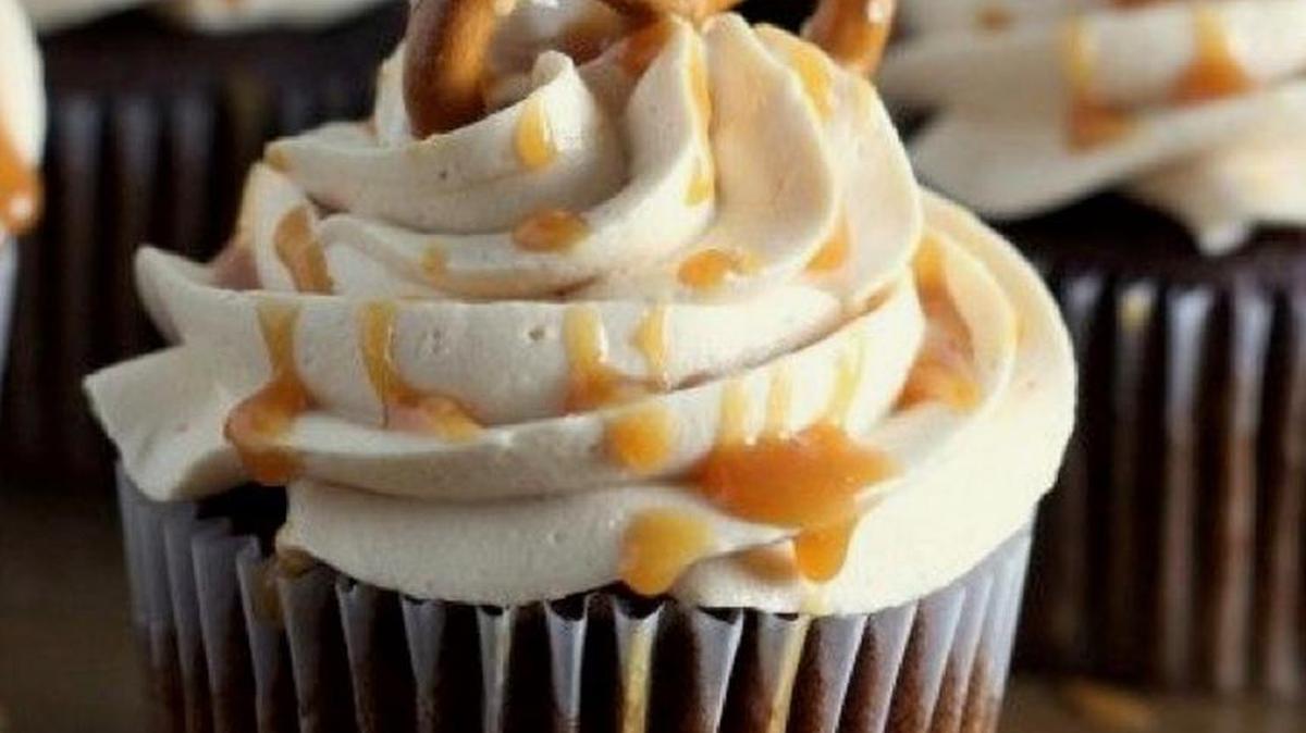 A salted caramel pretzel cupcake is one of the competitors at Saturday’s Cupcake Challenge at CityArts.