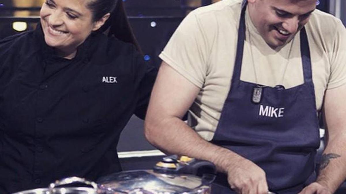 
Wellington’s Mike Castaneda appeared on Food Network’s “All-Star Academy” in March. He’s pictured here with celebrity chef Alex Guarnaschelli.
