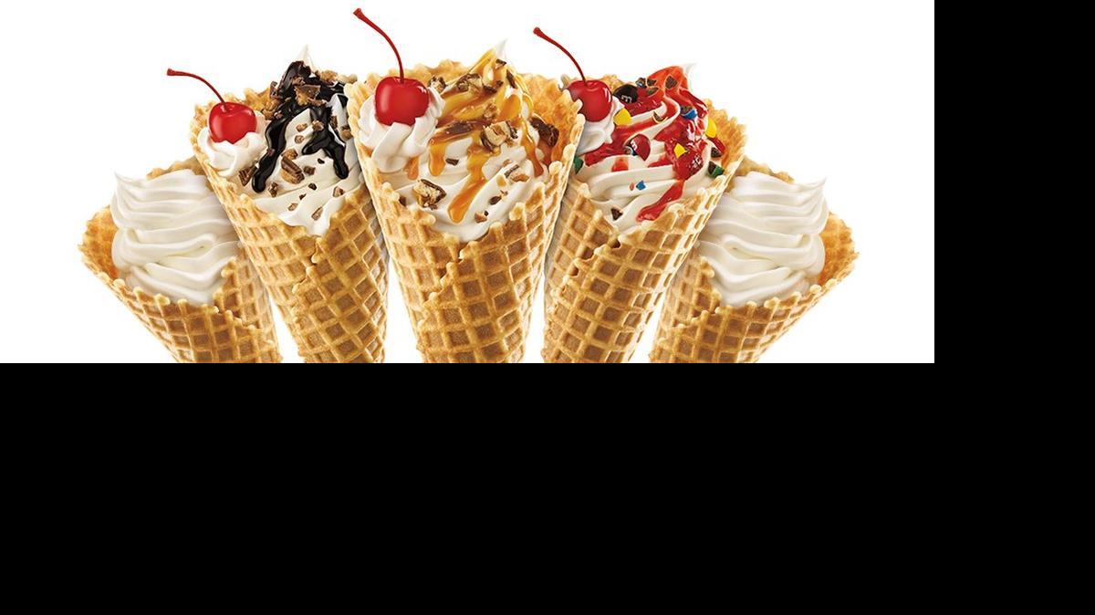 
Get out there and get your half-price ice cream cones.
