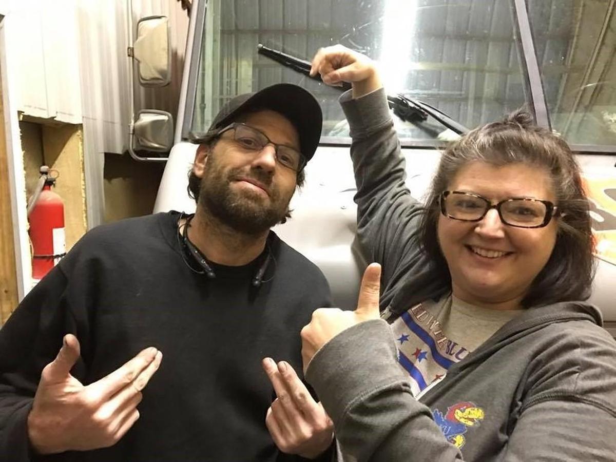 B.S. Sandwich Press co-owner Jodi Buchanan, right, was always smiling and positive, her friends and family say.