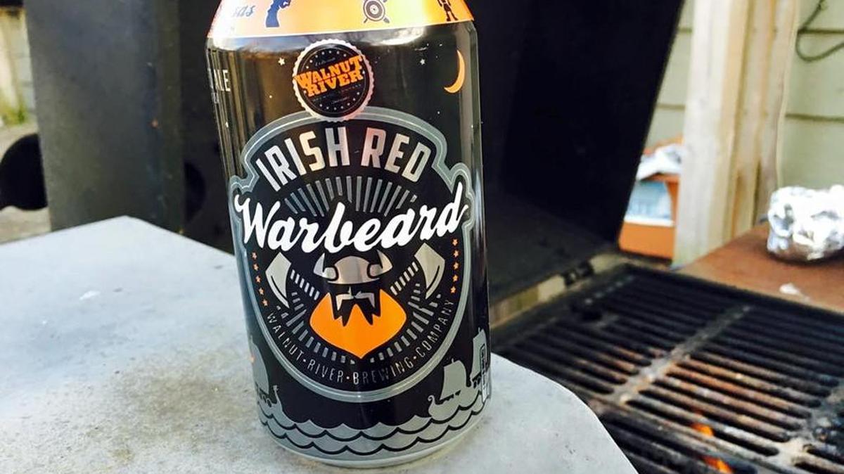 Walnut River Brewing Co.’s Irish Red Warbeard and High Beam IPA are available in cans starting today.