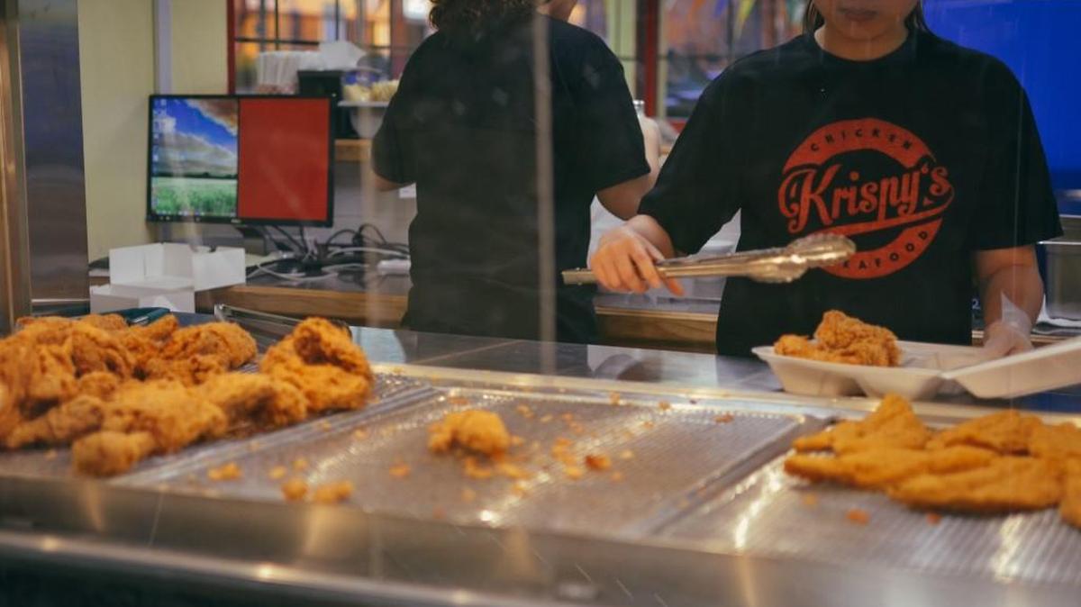 Derby got its Krispy’s Fried Chicken & Seafood just before Christmas.
