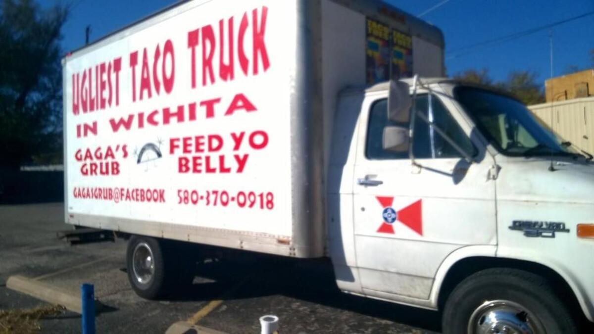 The Gaga’s Grub taco truck has been parked.