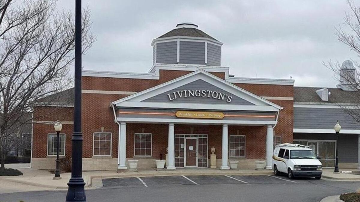 The new Livingston’s Diner, which will include a pie shop, should open in a week at 21st and Webb.