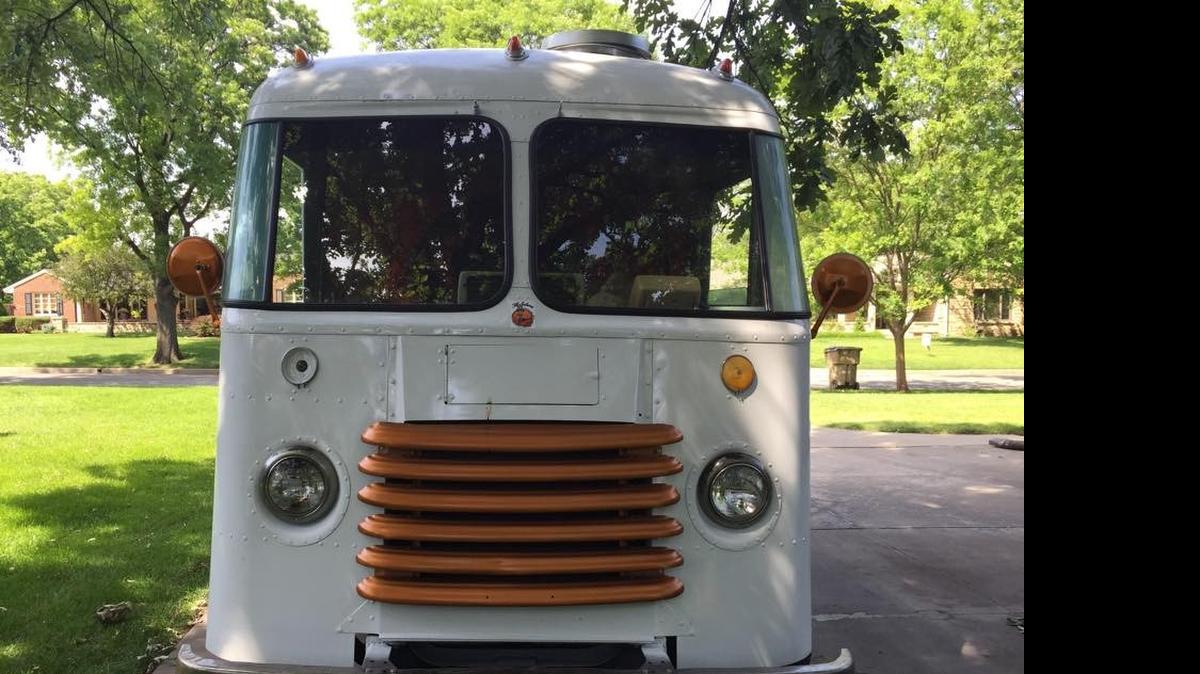 
Mr. Natural Soul Kitchen will operate out of this restored Rainbow Bread truck.

