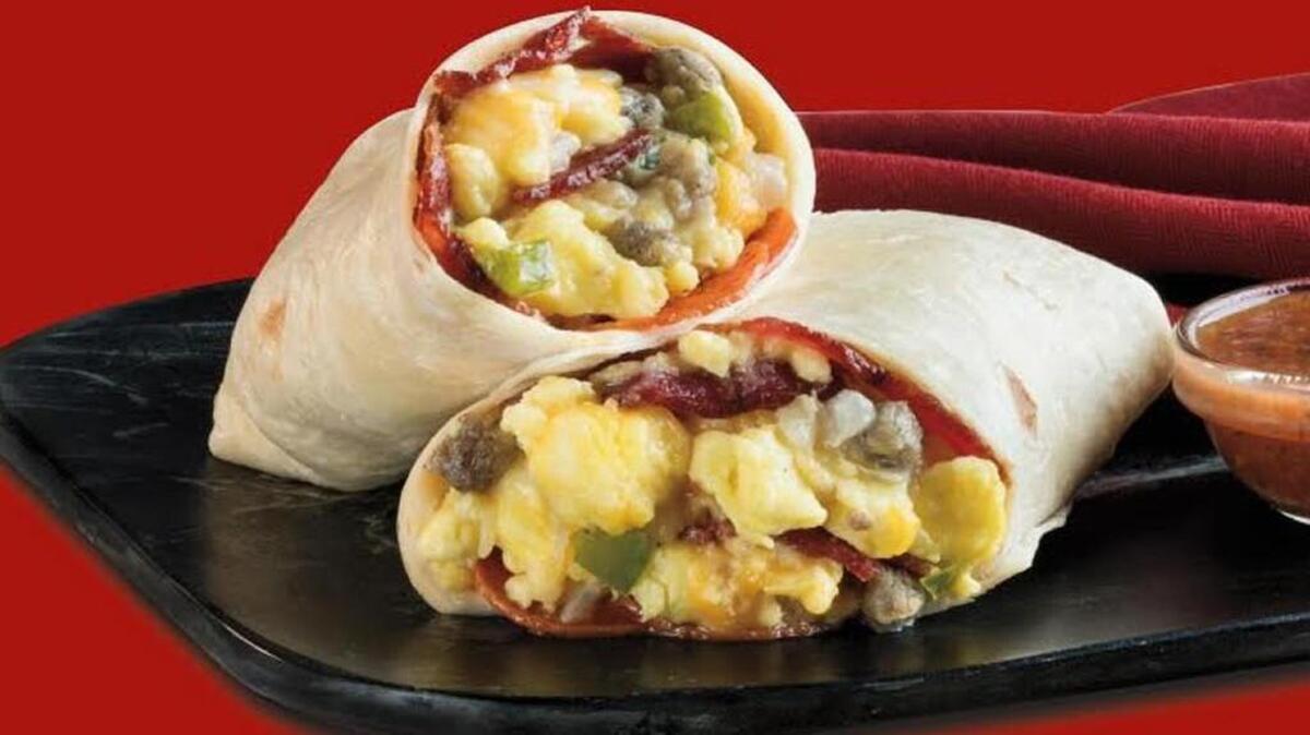 QuikTrip recently added breakfast burritos to the menu, including one that has pepperoni inside.