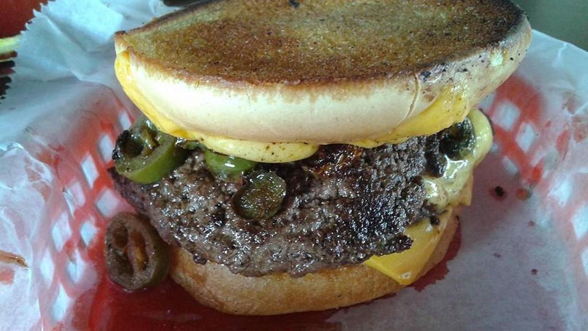 The Annex Lounge’s Inside Out burger is another favorite of Jennifer Ray.