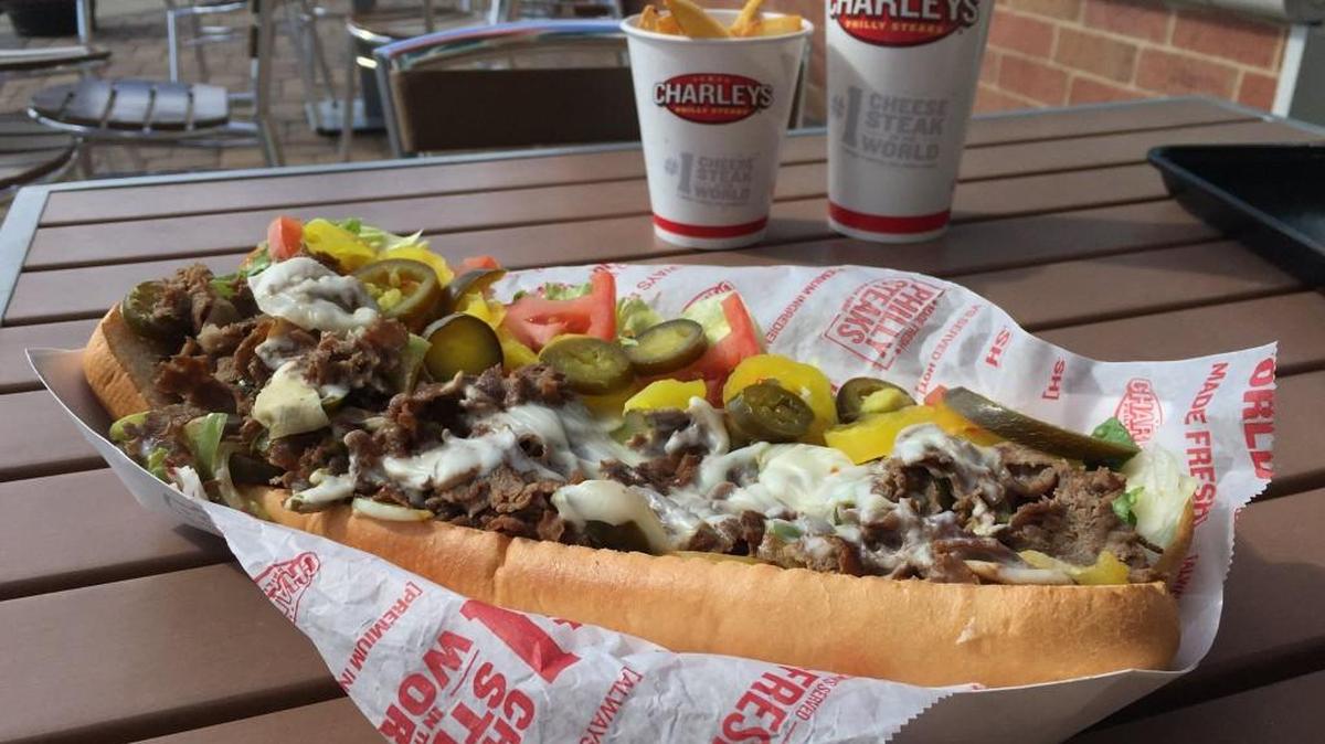Charleys cheese steak sandwiches, fries and lemonade will soon be offered on a mobile food trailer.