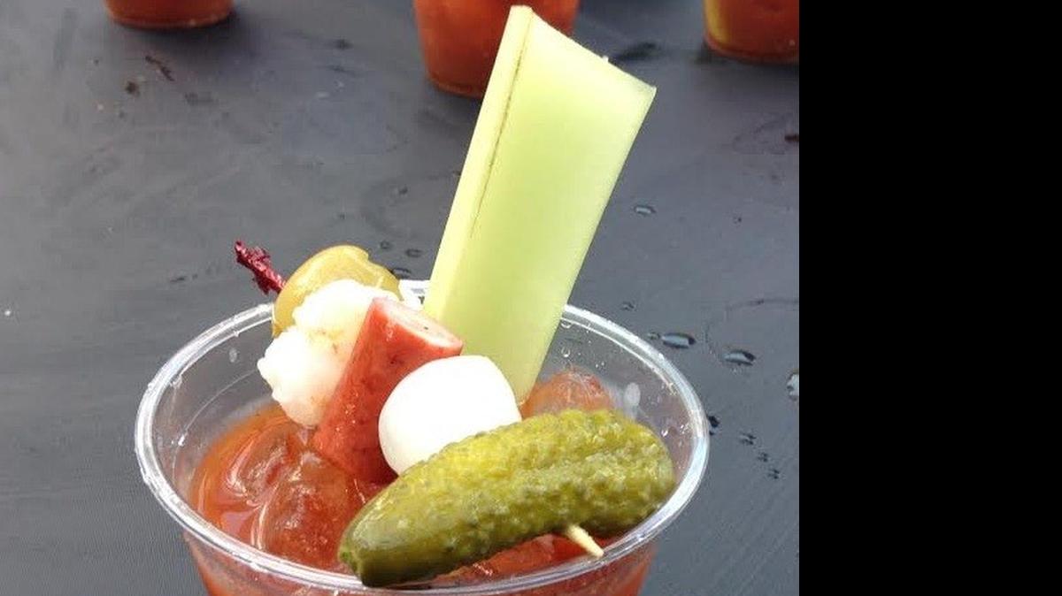 
The winning bloody mary at Thursday’s Blooms, Brews & Bloody Marys was made by The Store, a small bar at Harry and Hillside.
