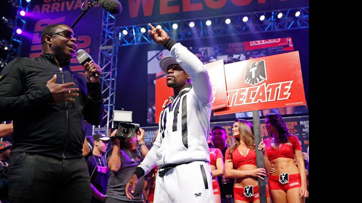 
You can buy pay-per-view for Saturday night’s big fight between Floyd Mayweather and Manny Pacquiao for almost $100. 
