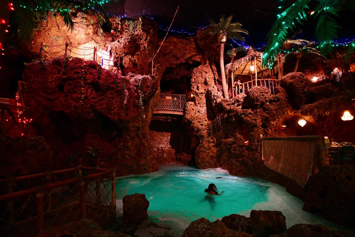 Mexican restaurant Casa Bonita has been a memory-making institution for decades, filling children with countless sopapillas and dreams of plummeting from the top of a man-made, three-story indoor waterfall while people eat tacos, listen to Mariachi music and watch puppet shows around them Jan. 11, 2019 in Lakewood, Colo.