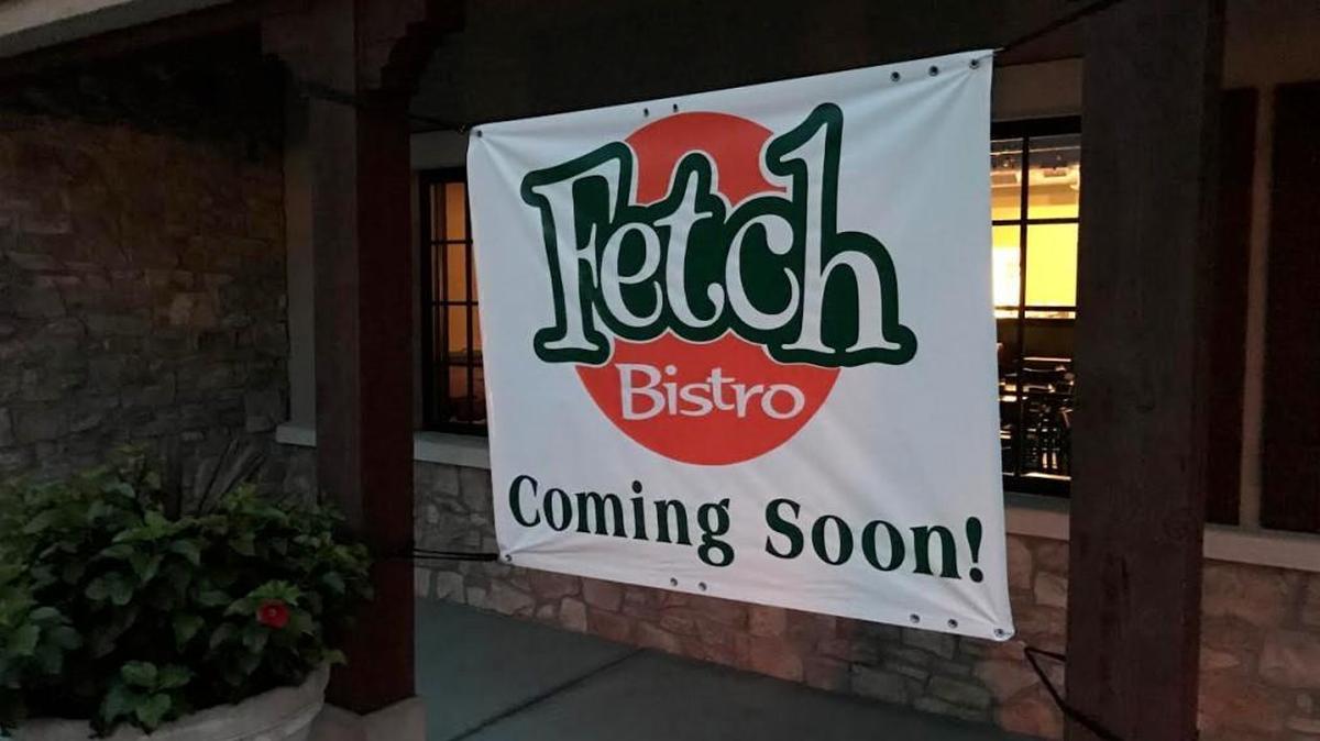 Fetch Bistro is about ready to open in the former Pacific Coast Pizza space.