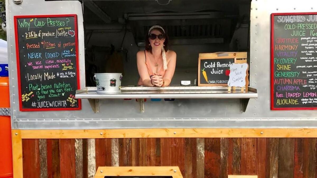 Songbird Juice Co. has a new food truck, which will be run by owner Marty Spence.