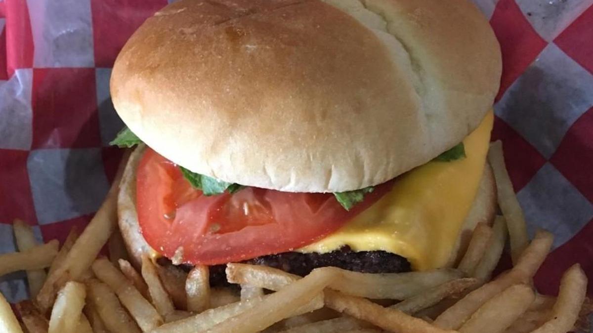 Gurty’s, a new locally owned burger restaurant in Newton, serves both crinkle-cut and shoestring fries.