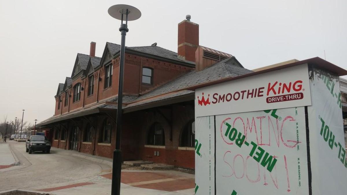 The new Smoothie King in the Rock Island Depot downtown will open on Monday.