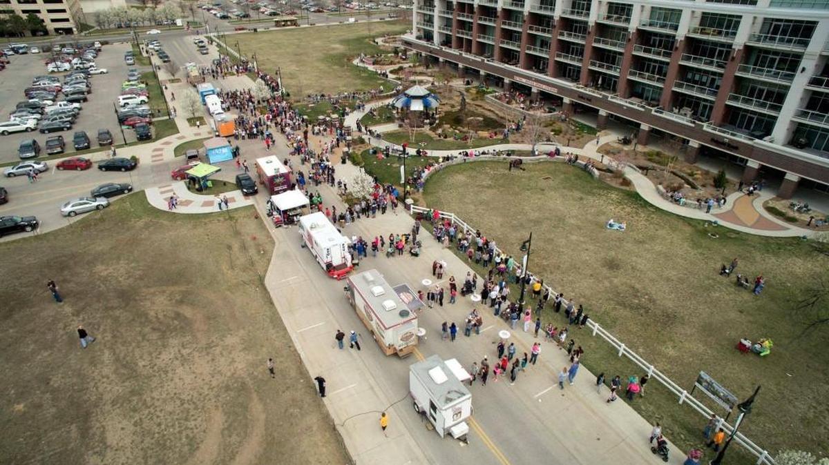 The weather is warm, and the food trucks are ready to rally.