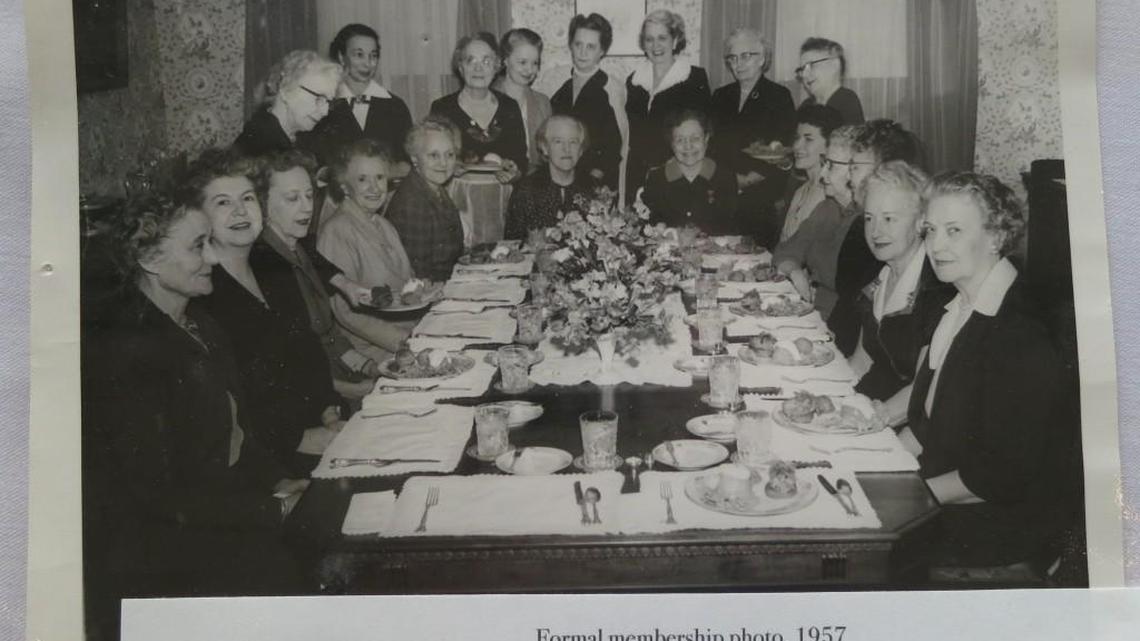 Wichita’s Thursday Afternoon Cooking Club celebrated its 125th anniversary this past week by poring over pictures of meetings from the past, including this snapshot from 1957.