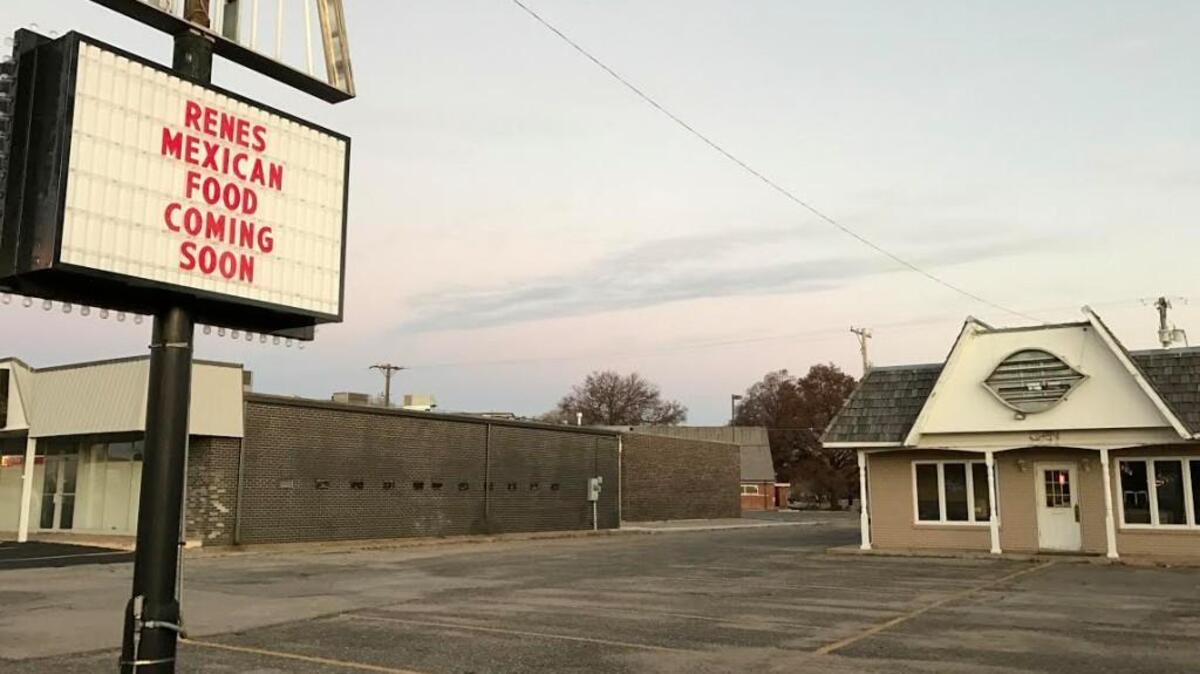 Ice cream is out. Burritos are in. Rene’s Restaurant is opening in the old Dairy Queen spot near Central and Tyler.