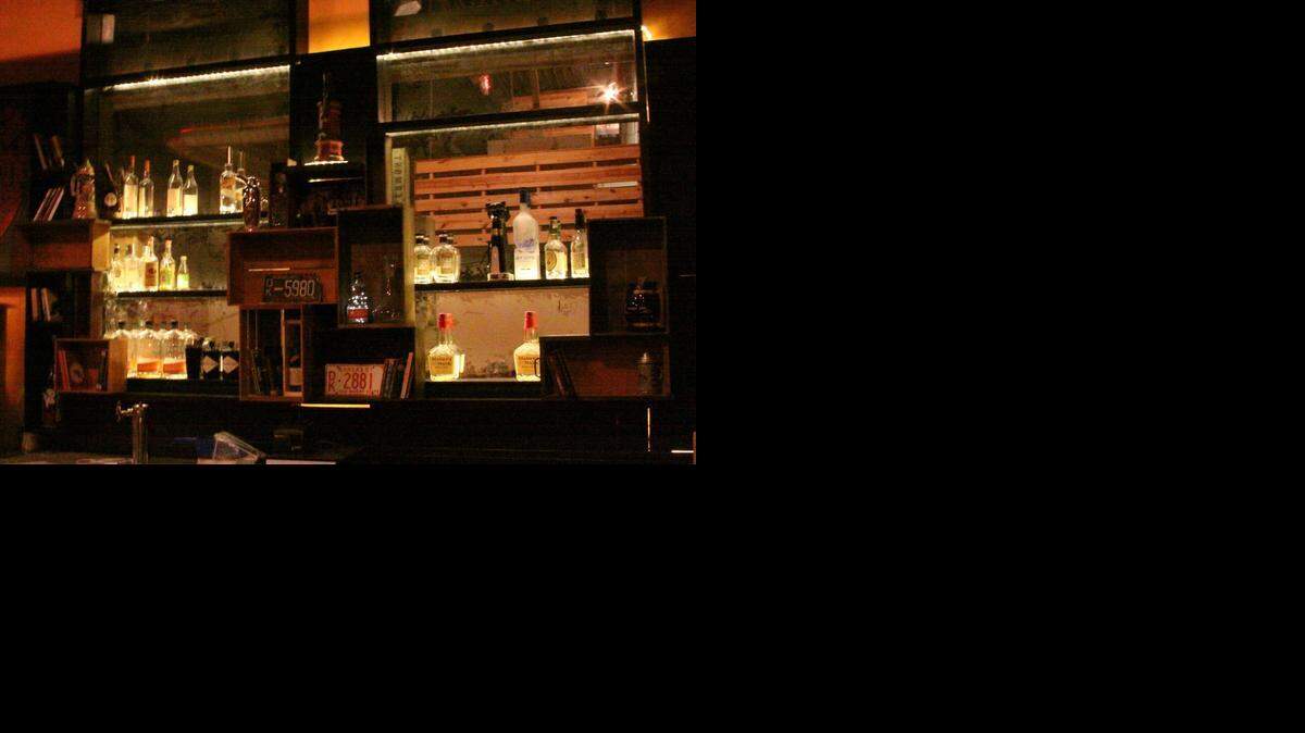 
The bar at Hungry Heart & Whole Brewing Company
