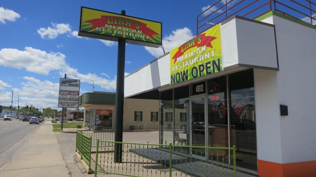 Lina’s Mexican Restaurant opened Thursday at 4910 E. Central
