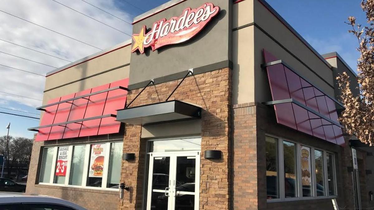 The new Hardee’s at Harry and Hillside opened last week, a full month ahead of schedule.
