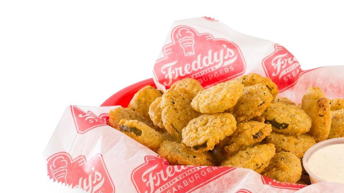Fried pickles: They’re happening at Freddy’s