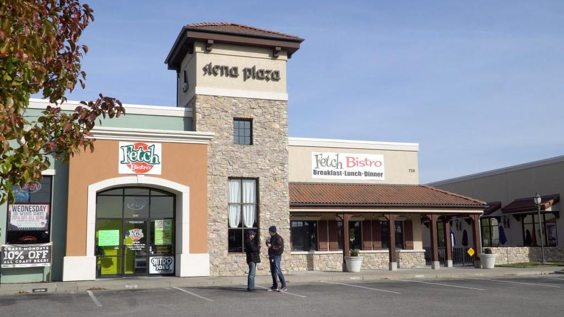 People who identified themselves as “scouts” for a reality show hung around outside Fetch Bistro in Wichita on Thursday morning.