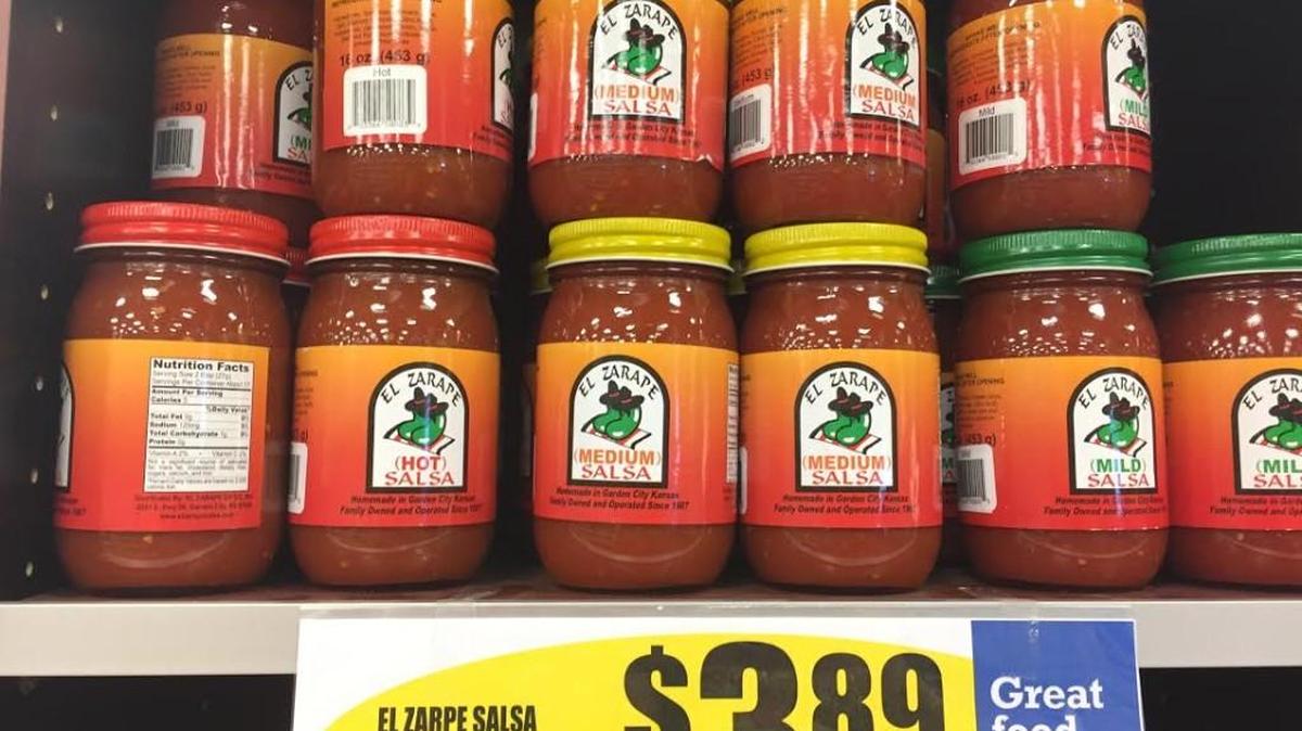
El Zarape salsa, made in Garden City, is now available in Wichita Dillons stores.
