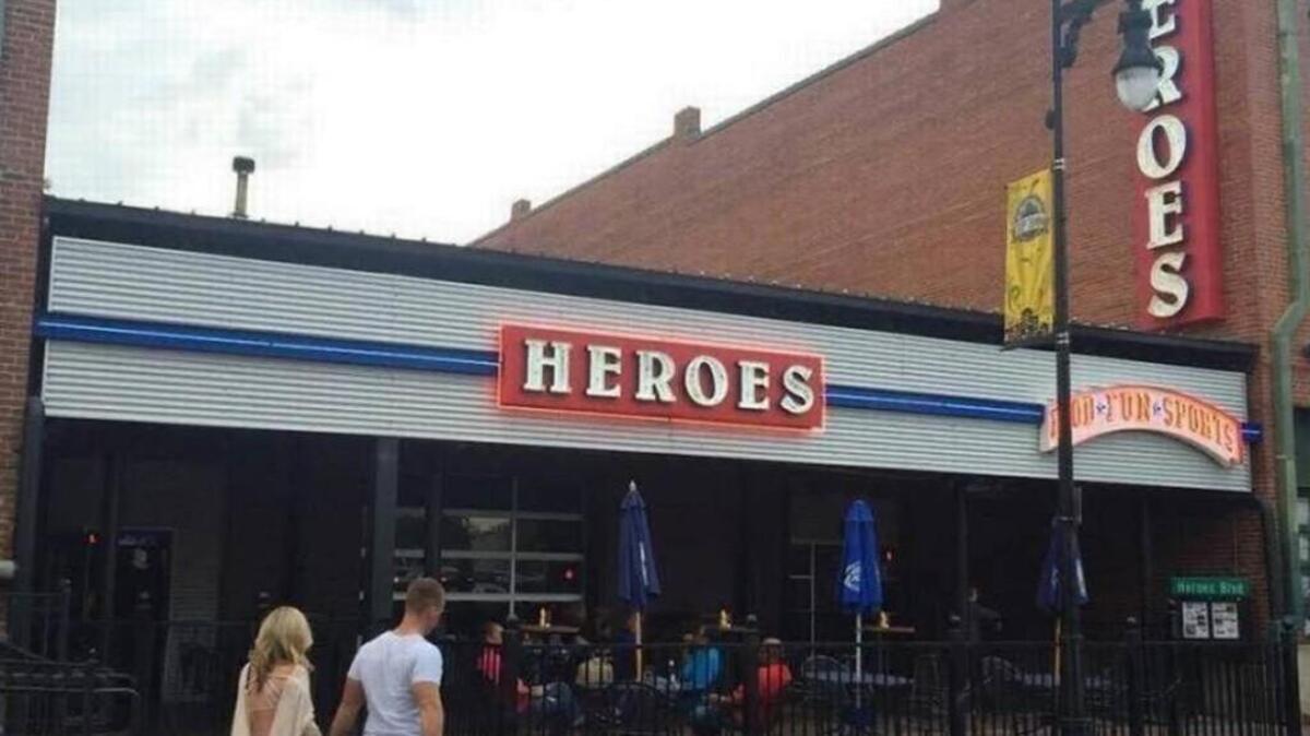 Heroes should reopen sometime next week – sans hookah pipes.