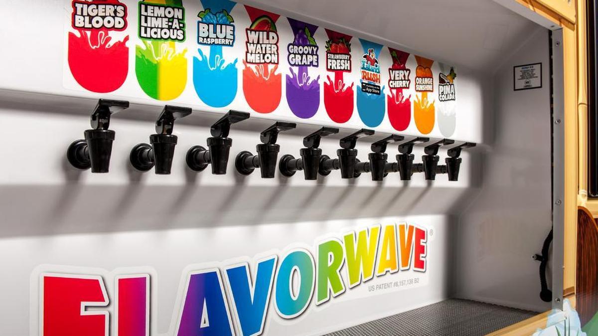 Kona Ice has patented its Flavorwave system and is not okay with other ice trucks duplicating it.