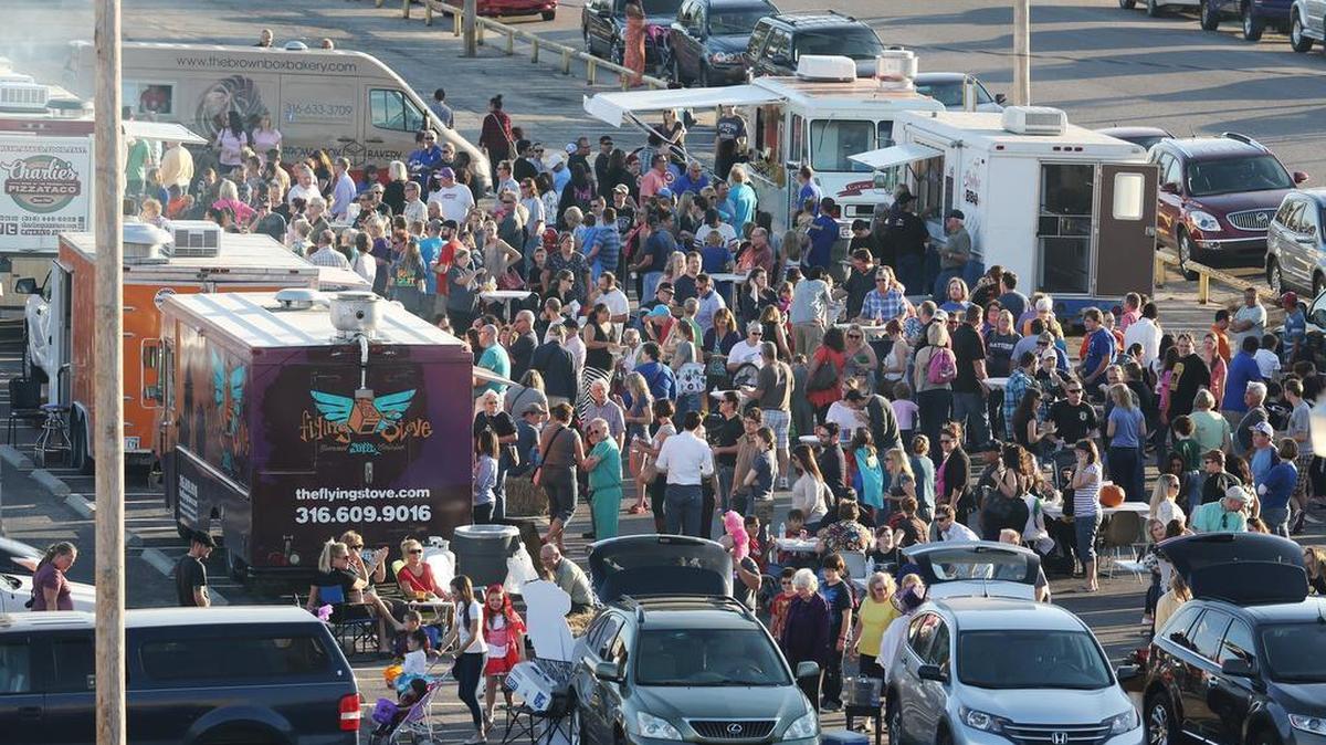 
We got big crowd’s at last year’s Haunted Food Trucks event at the Wichita Eagle.
