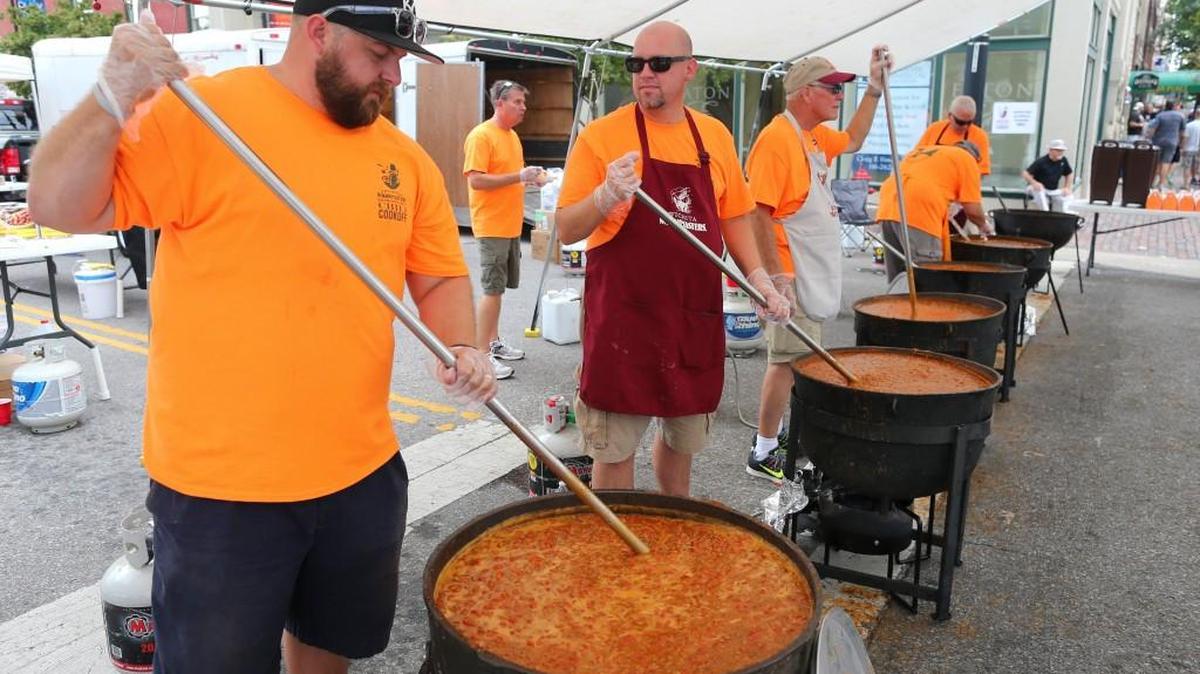 The Wichita Wagonmasters have organized a chili feed in Old Town Square to benefit injured officer Brian Arterburn.