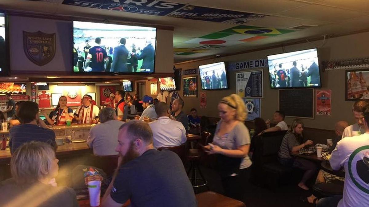 Sporting Casey’s Soccer Pub & Grill recently opened in Wichita.