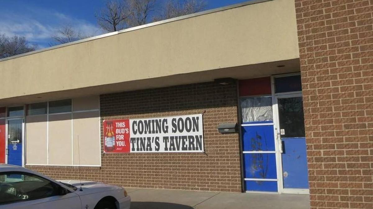 Tina’s Tavern will open Wednesday morning in the former Stadium Sports Bar.