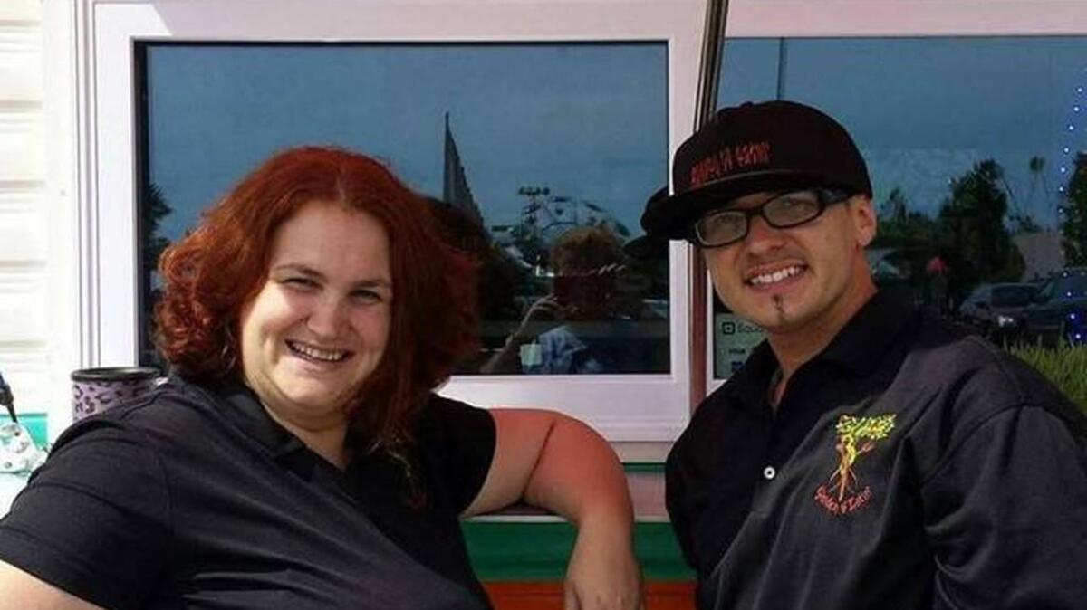 Rebecca Gable and her brother Kevin Amos have split their Garden of Eatin’ business.