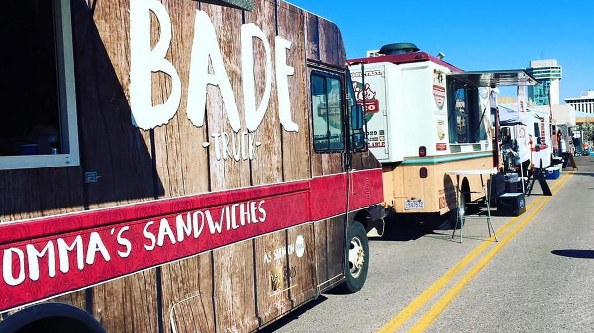 Wellington’s Bade Truck, which frequently visits Wichita, will be participating in two food truck rallies this weekend at the WaterWalk.
